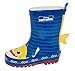Baby Shark Jungen Mädchen 3D Gummi Gummistiefel Säuglinge Kinderzimmer Regenschuhe Gr., - blau - Größe: 25 EU