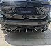 skkyoro Rear Bumper Diffuser 3Pcs for Jeep Grand Cherokee SRT 2014 2015 2016 2017 2018 2019 2020 2021 Rear Lower Bumper Lip Diffuser Spoiler (Glossy Black)