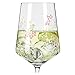 RITZENHOFF 6041003 Hugo Glass Set of 4 500 ml Aperitif Glasses Flower Motif Colourful Summer Dew Series Made in Germany