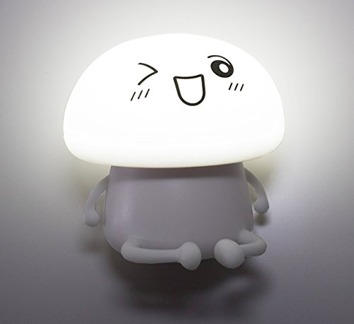Lámpara de mesa LED Mushrom Buddy tacto silicona dimmer miniatura 2