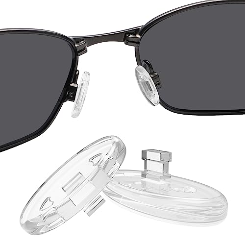 BLAZERBUCK Replacement Nose Pads Piece for Oakley Blender 6B OX3162 Glasses - Clear