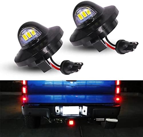 Supecesorio LED Kennzeichenbeleuchtung 2-tlg - Ultra Weiß Für Ford & Jaguar