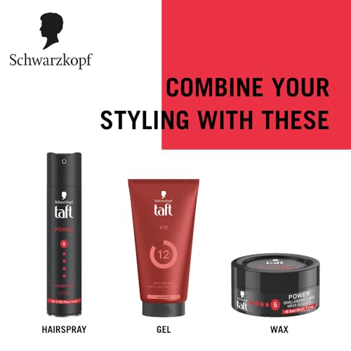 TAFT Schwarzkopf Power Hair Spray With Caffeine Formula For Strengthening Hair Hold 5, 72Hr Hold Protection From UV Rays, Wind And Humidity, No Stickiness, Easy To Brush Out, Salon Like Finish- 250Ml - Image 10 thumbnail