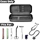 Casmilee Stethoskop Tasche für 3M Littmann Classic III Stethoskop zur Überwachung, Auch für Lightweight II S.E/für Kardiologie IV Diagnostik/für MDF Acoustica Stethoskope - Nur Tasche (Schwarz)