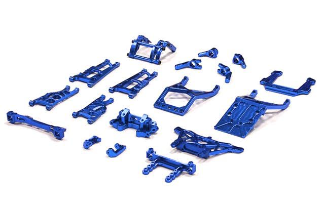 Kit de conversion Integy en alliage CNC pour Traxxas 1/10 2WD Monster Jam, la robustesse ultime.