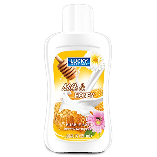 Lucky Super Soft Bubble Bath, Milk & Honey, 20 Ounce #TOP29