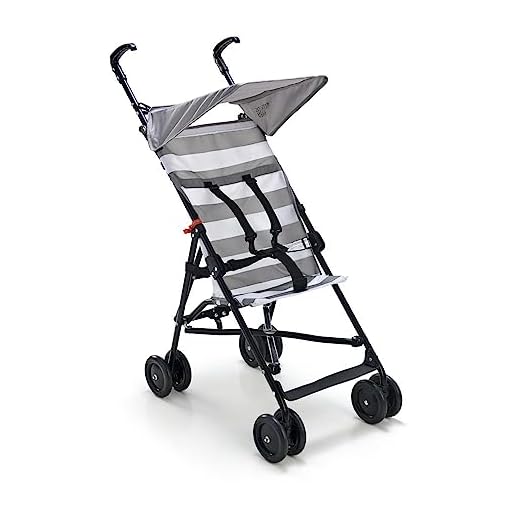 Multikids Carrinho Bebê Guarda Chuva Navy 6M A 15Kg Cinza