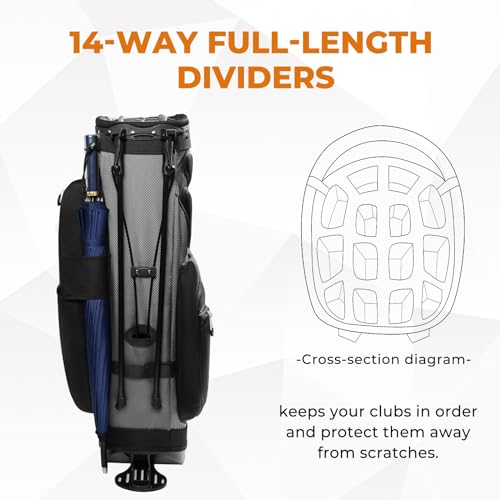 uniHimal 14-Way Magnetic Pocket Bag