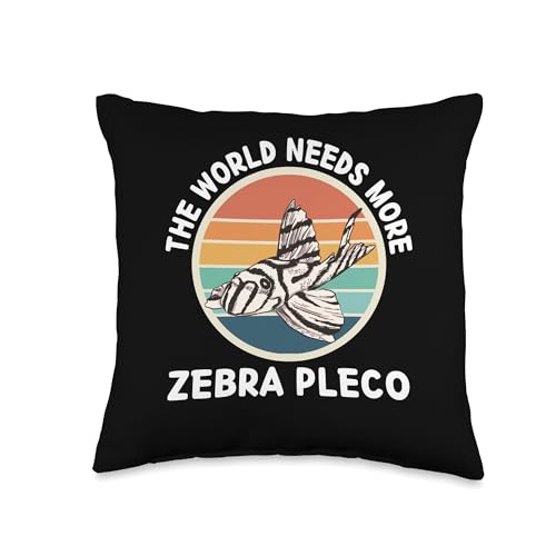 Vintage The World Needs More Zebra Pleco Retro Zebra Pleco