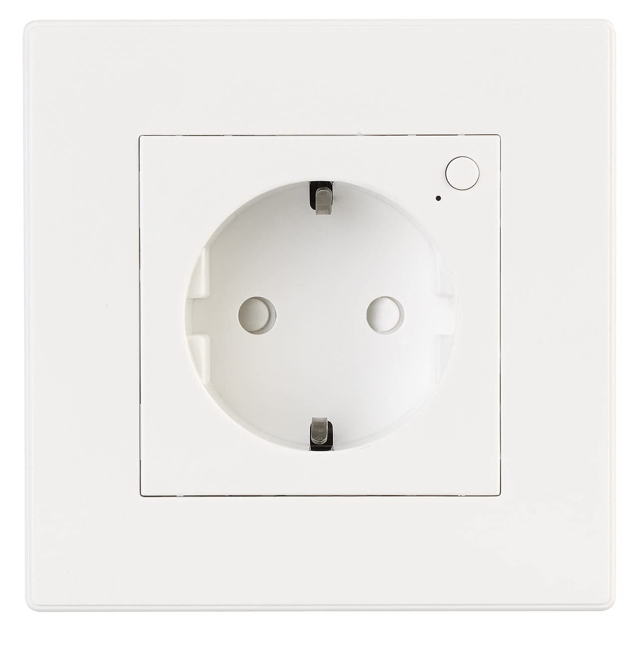 Luminea Home Control Alexa Smart Steckdose: 10er-Set WLAN-Unterputz-Steckdosen mit Verbrauch-Messung, App, 3.680 W (Unterputz-Steckdose Alexa, Programmierbare WLAN)
