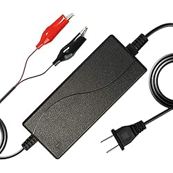 ExpertPower 12V 2A Smart Charger for Lithium LiFePO4 Deep Cycle Rechargeable Batteries [UL Listed]