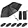 FESDMOH Mini Parapluie, Parapluie Pliant, Ombrelle Anti Uv, Mini Parapluie de Poche, Voyage, Poche Solide, avec Boîte de Rangement (Noir)