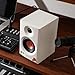 Edifier MR3 Powered Studio Monitor Speakers, Hi-Res Audio Certified Bluetooth V5.4 Active Bookshelf Loudspeakers, 2.0 Computer Speaker with Headphone Output RCA AUX Balanced TRS Input (White)