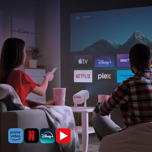 NPX230 Philips, Neopix 230Smart, Vidéoprojecteur Home cinéma, Différentes Options de Correction de l'image, Full HD 1080p, LuminOS, Applications préinstallées, Système Audio intégré, Lampe de Chevet