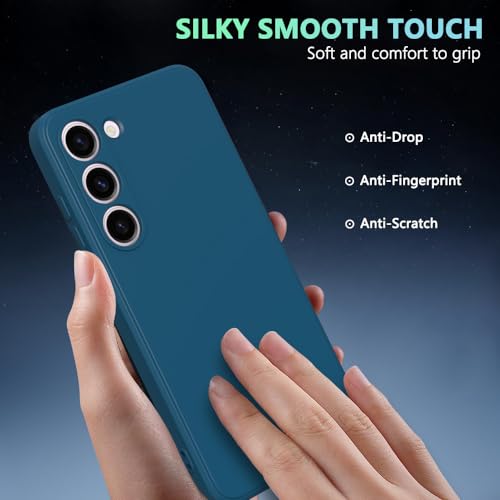 Image of for Samsung Galaxy S23 Plus Case Dark Blue, Scratch Resistant with Soft Touch, Slim Thin Phone Cover for Samsung Galaxy S23 Plus