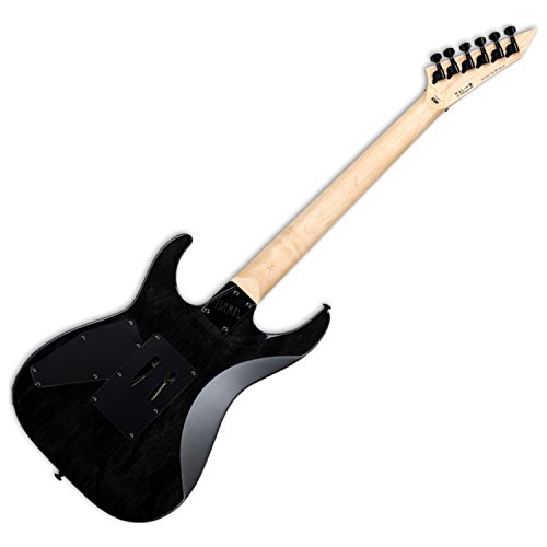 ESP M-200fm Ltd M-Series Guitare électrique (voir Thru Noir) - Les Beatles, Paul McCartney, John Lennon, RIngo Starr, George Harrison ESP M-200fm Ltd M-Series Guitare électrique (voir Thru Noir) – Image 4