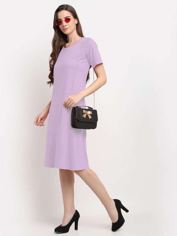 Image of Women's A-Line Cotton Midi Dress
