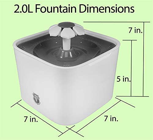Fuente para mascotas 2.0L Versión 4 miniatura 2