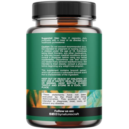Pure DIM Supplement for Men with Bioperine - DIM Estrogen Blocker for Men for Hormone Balance & Prostate Health - Diindolylmethane Testosterone Complex with Broccoli Florets - 60 Count - Image 3