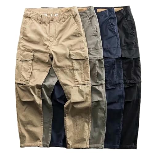 Men's Work Casual Pants Multi-Pocket Cargo Pants Joggers Mens Trekking Sweatpants Male Hip Hop Pants