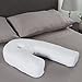 Remedy 80-YT225 Contour Pillow Great for Sleeping on your Side for Neck, Shoulder, and Back Pain Relief- Home and Travel Hypoallergenic Pillow with Ear Pocket