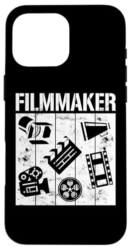 Ya en manzanajugosa.com: Carcasa para iPhone 16 Pro MAX Cineasta o videógrafo Divertido