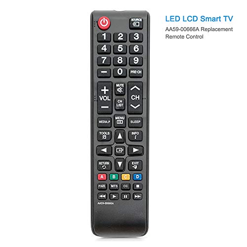 New AA59-00666A Remote Control for Samsung TV UN32EH4003V UN40ES6003F LH32HDBPLGA UN32EH4003FXZA UN39EH5003FXZA UN60EH6003FXZAHH01