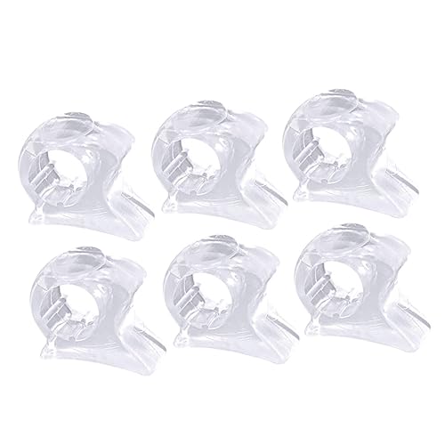 IWOWHERO 3Pairs Toe Separator Bunion Correctors for Men Women Comfortable Foot Support for Alleviating Friction Improving Toe Alignment Easy to Carry