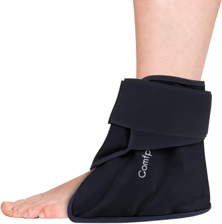 Comfpack Heel Ice Pack for Plantar Fasciitis, Reusable Hot