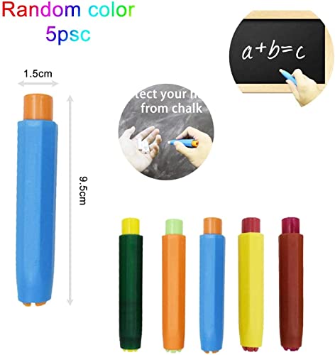 Image of Eduway Multicolor Chalk Holder For Teacher | Kids | Adults & Office Use(Pack of 32)(Multicolor)