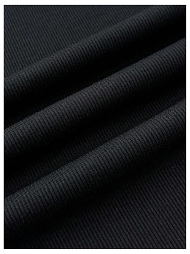 SHENHE Girl's Summer Short Sleeve Ribbed Knit Bodycon Dress Bow Embroidered Collared Dress4