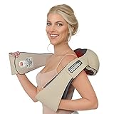 [page_title]-Nackenmassagegerät DAS ORIGINAL Donnerberg® München Shiatsu Massagegerät Nacken Schulter Massage + effektive VIBRATION 4D Nackenmassagegerät mit Wärme TÜV 7 Jahre Garantie
