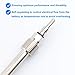 Glow Plugs Set of 8, Replaces ZD-13, ZD13, 4C3Z-12A342-AA, 4C3Z12A342AA Compatible with Ford 6.0 Powerstroke - 2004 2005 2006 2007 F250 F350 F450 F550 Super Duty, 2004-2010 E350 Super Duty, More