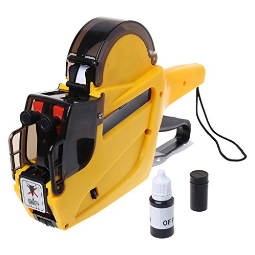 DIIOOMIEEU MX-6602 10 Digits 2 Lines Marker Pricing Labeller for Superm