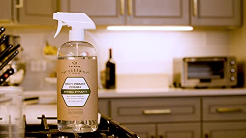 TriNova Natural All Purpose Cleaner 2 Pack 32 Oz Bottles - Safe & Effective Kitchen, Bathroom & Home Cleaner - Powered by Plants, Organic Cleaner Spray - Thumbnail 5