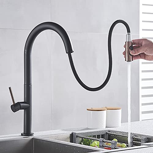 Robinet d'évier de cuisine pour bar et ferme moderne en laiton - 4