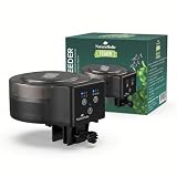 NatureHolic Nano Feeder Futterautomat fürs Aquarium Futterspender mit Timer Futterspender für Aquarien Futterautomat für Fisch Schnecken Garnelen Aquarium