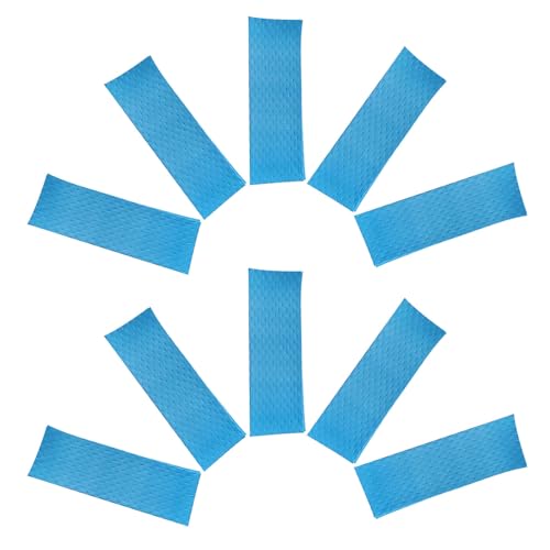 PERSELOSO de Filtro de Grasa Papel de Polipropileno 10 Piezas Absorbente y Recortable para Campana Extractora de Cocina para Ventilador de Cocina en Restaurante