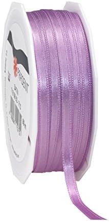 C.E. Pattberg SATIN white gift ribbon, 55 yards for Wrapping Gifts, 0.12 inches width, Ribbon for Decorating & Crafting, Decorative Ribbon for Gifts, for every occasion