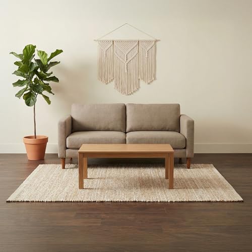 · REDEARTH · Jute Cotton Area Rug - 6'x9' Rectangular