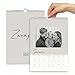 Produktbild heaven+paper® Fotokalender 2026 zum selbstgestalten | Bastelkalender 2026 A4 aus extra dickem 250 g/m² Karton | Wandkalender 2026 Made in Germany