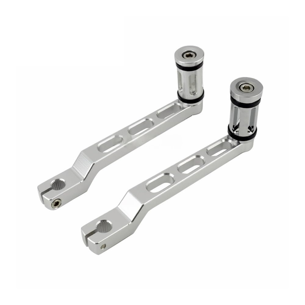 Fuyrhp Type 2 Gear Shifter Lever Pedal Heel Toe Gear Shifter Shift Lever Knurled Shift Pegs For Softail For Touring For Electra For Road Glide Flhr