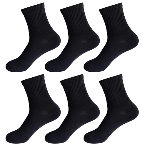 Image of Womens Anti Odor Breathable Moisture Wicking Sports Cotton Low Cut /Quarter Crew Socks for Athletes Foot