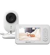 Dragon Touch Baby Monitor, 4.3 Inch Video Baby Monitor with Camera, Infrared Night Version, Suppo...