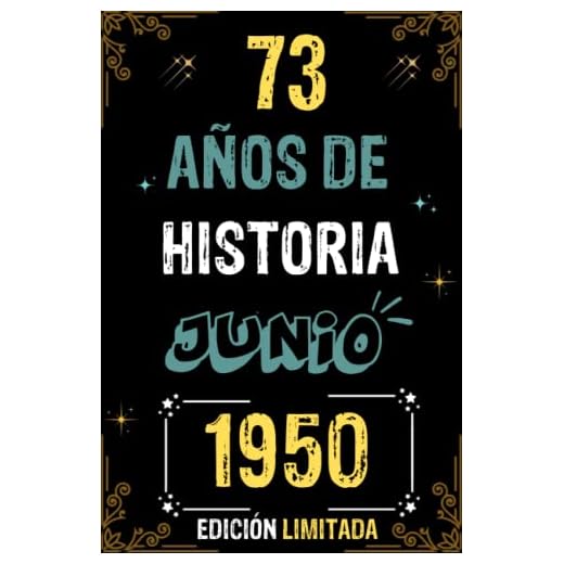 CUADERNO, 73 AÑOS DE HISTORIA JUNIO 1950 EDICIÓN LIMITADA: Regalo de 73 cumpleaños para mujeres y hombres, ideas de 73 cumpleaños... un cumpleaños... ... regalo de 73 cumpleaños para él/ella.