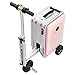 Airwheel SE3S Smart Rideable Suitcase Electric Luggage Scooter For Travel (pink)