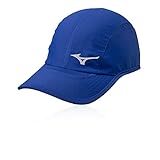Bequeme Laufmütze Mizuno DryLite Cap Unisex Erwachsene Kappe, Unisex, Kappe, J2GW0031Z, blau (Mazarine Blue), Einheitsgröße