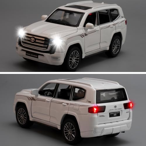 Modelo a Escala 1:32 Landcruiser LC300 Diecast miniatura 6