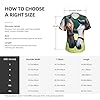 Two Horses Print Stylish Women Classic V Neck T Shirt Soft Short Sleeve Tee for Casual Outings, Black, M #5