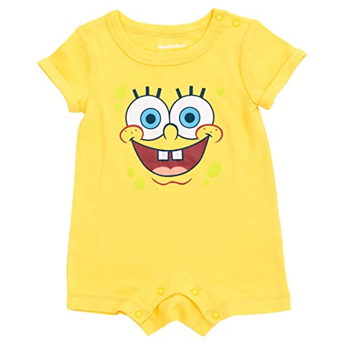 SpongeBob SquarePants Baby Romper and Hat Newborn to Infant3
